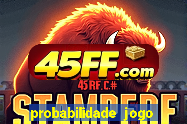 probabilidade jogo de futebol